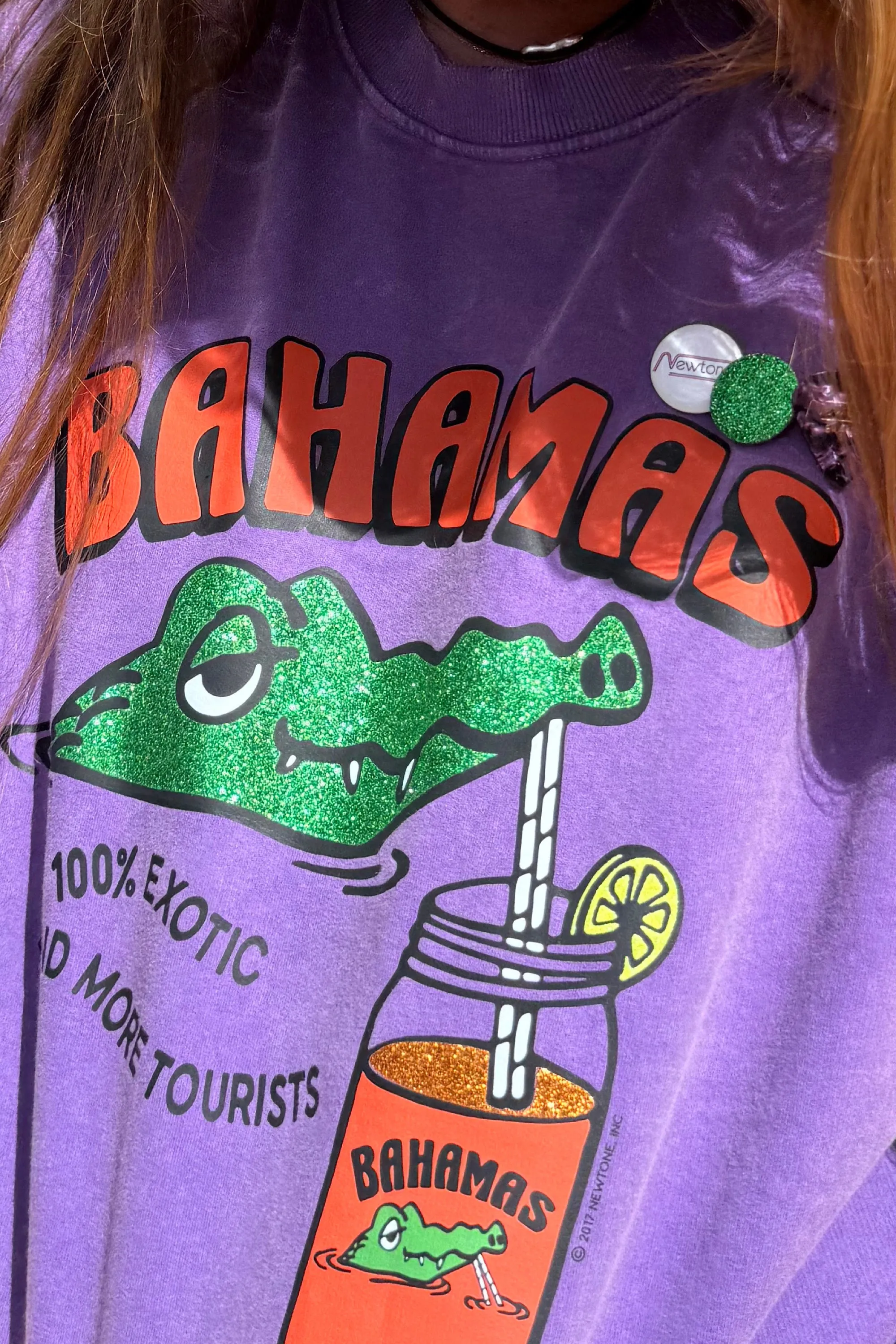 SWEATSHIRT BOLSTER TOURISTS