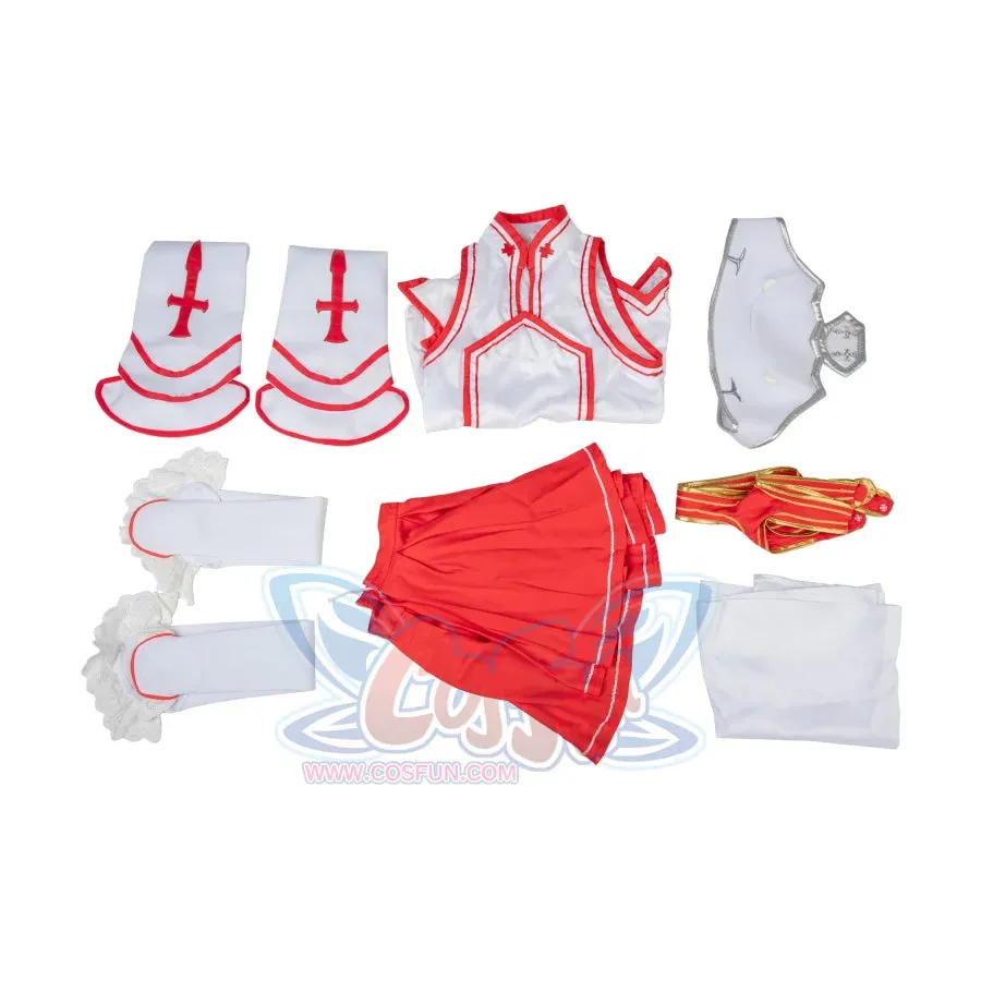 Sword Art Online Yuuki Asuna Cosplay Costume mp003072