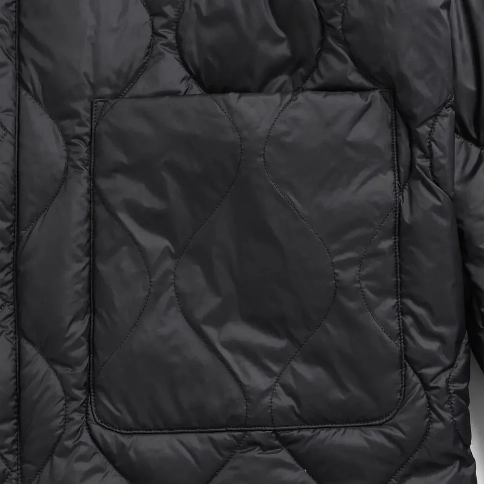 Taion - Reversible MA-1 Type Inner Down Jacket - Dark Olive/Black