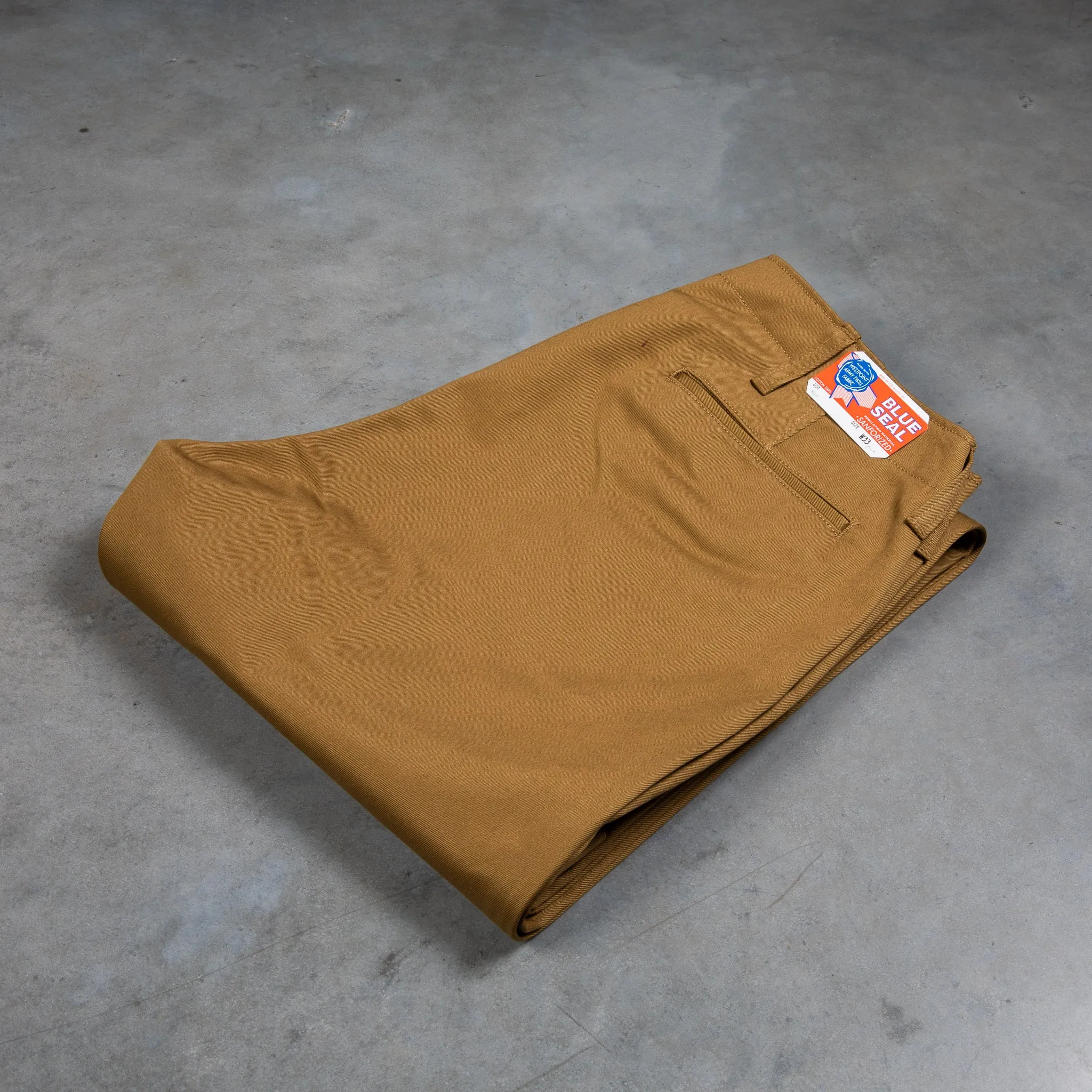 The Real McCoy's Blue Seal Chino Khaki