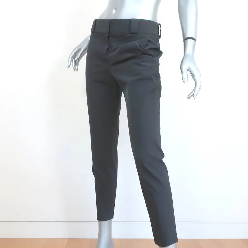 The Row Trousers Gray Stretch Polyester Size 2 Skinny Pants
