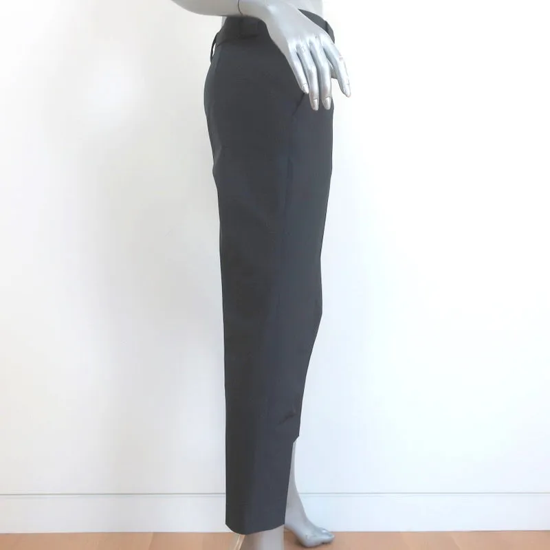 The Row Trousers Gray Stretch Polyester Size 2 Skinny Pants