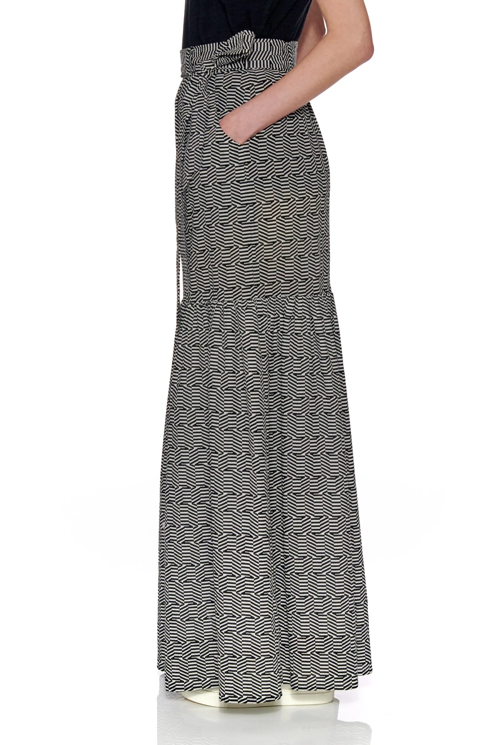 Toledo Skirt - High-waisted maxi skirt