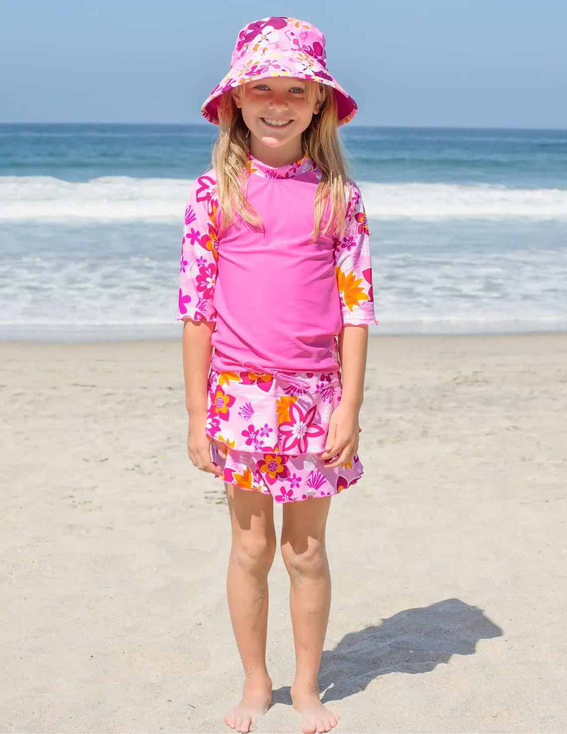 Tropical Breeze 3 PC Swim Set - Taffy