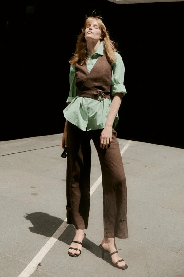 Tulle Wrap Vest