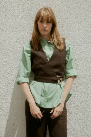 Tulle Wrap Vest