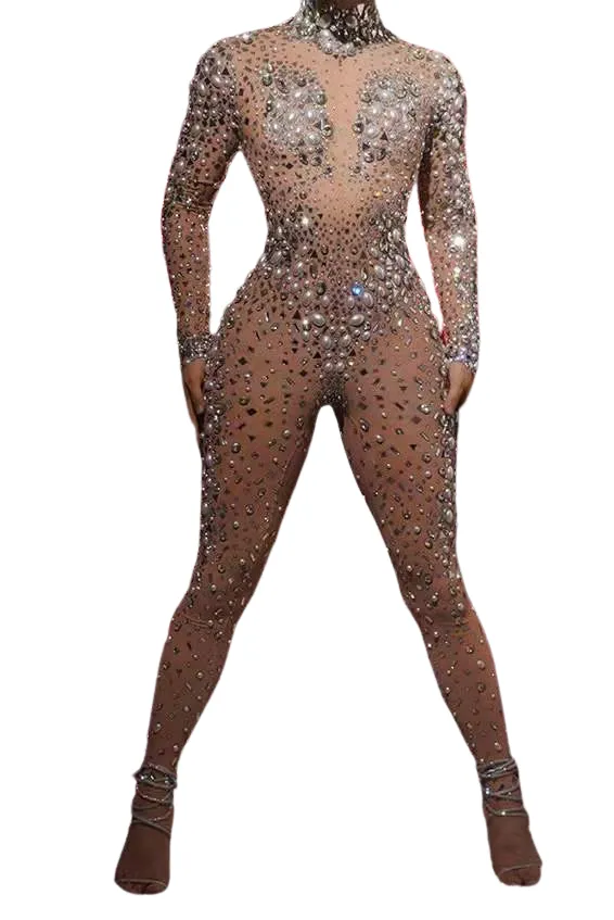 Turtleneck Long Sleeve Sexy Jumpsuits