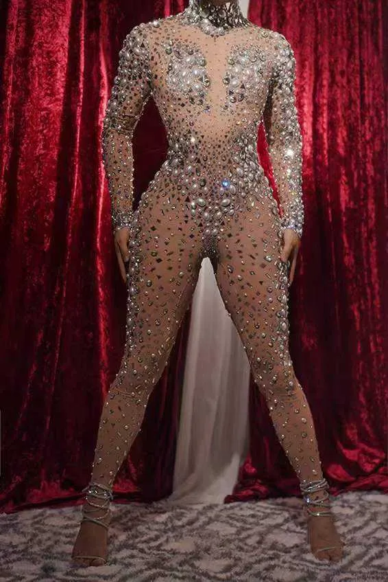 Turtleneck Long Sleeve Sexy Jumpsuits