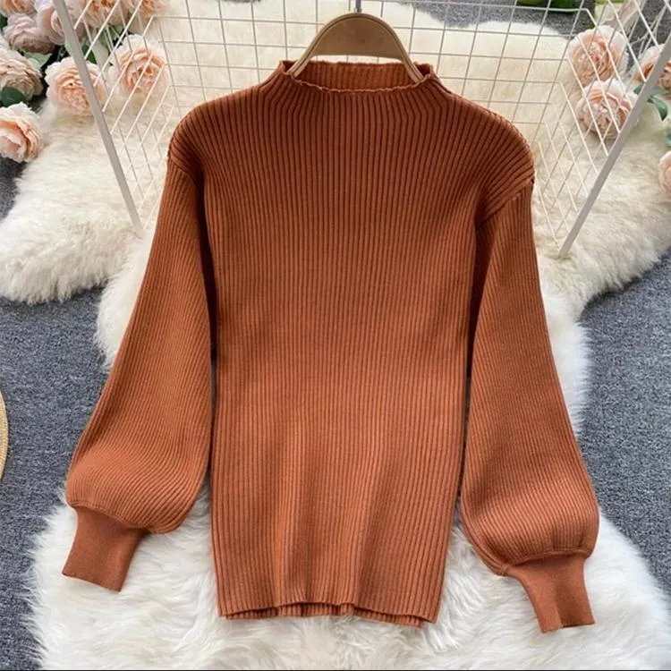 Two Piece Set Women Knitting Korean Elegant Conjunto Femenino Solid Sweater plaid Long Skirts Autumn Winter Clothing