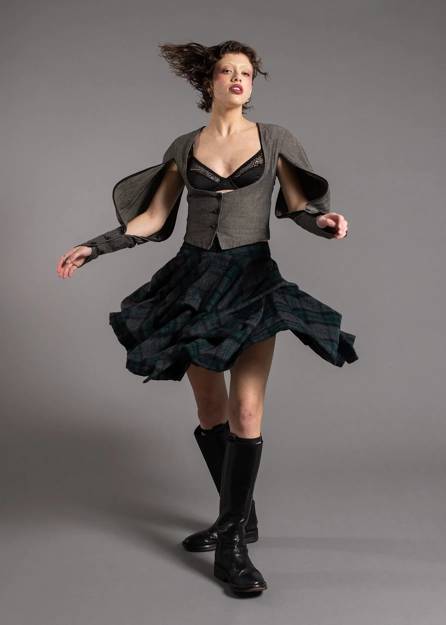 Underbust corset jacket