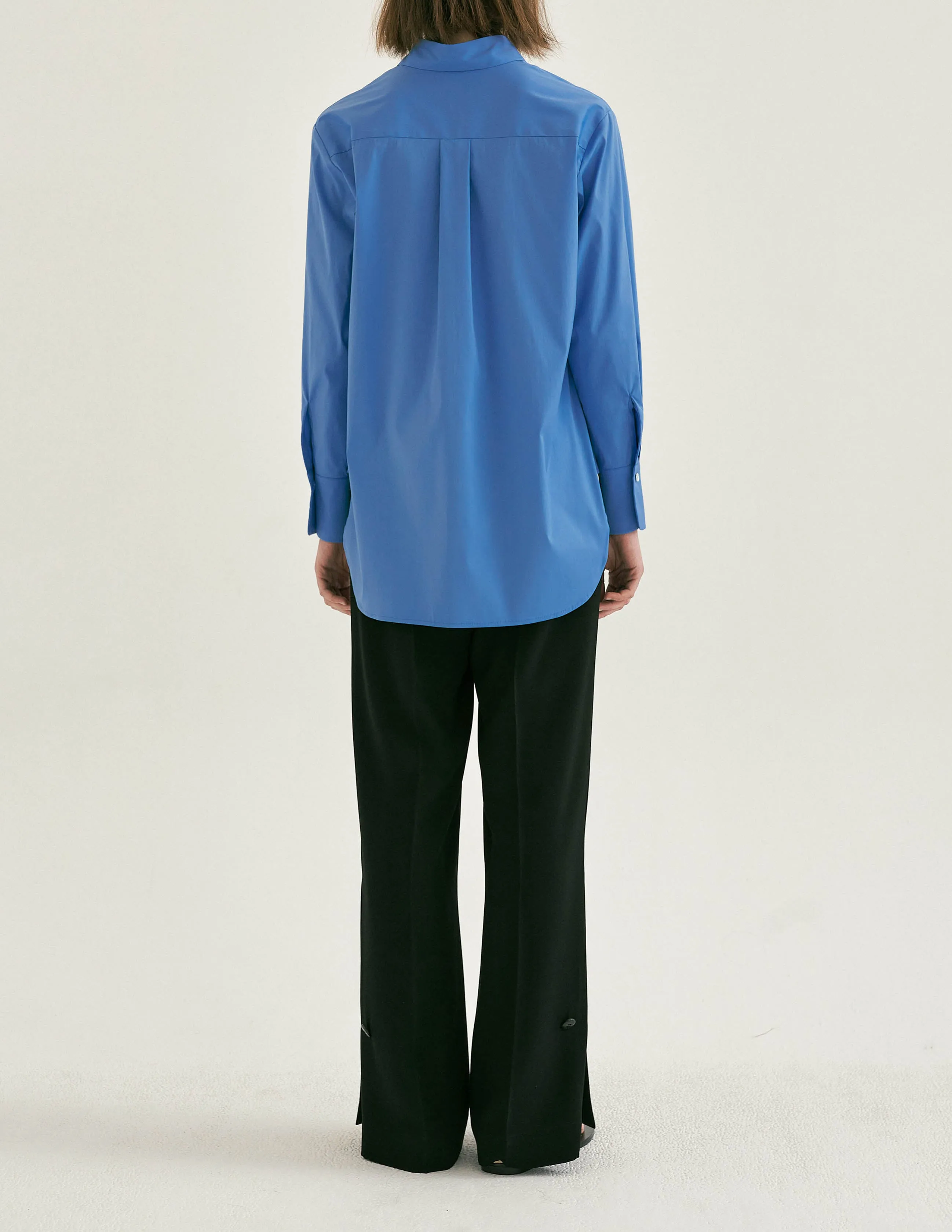 Vented Buttoned Trousers