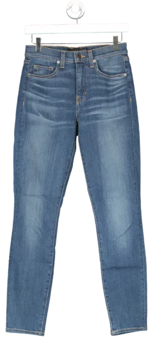 Veronica Beard Blue Debbie Skinny Jeans W27