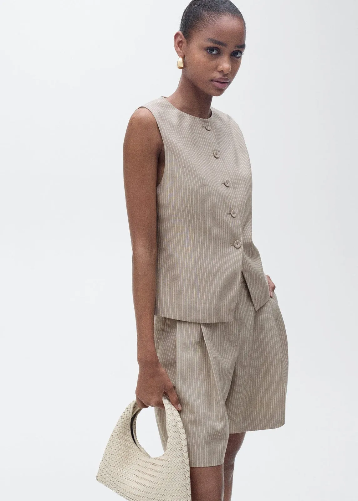 Vest Vivian - Medium Brown