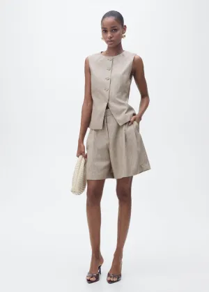 Vest Vivian - Medium Brown