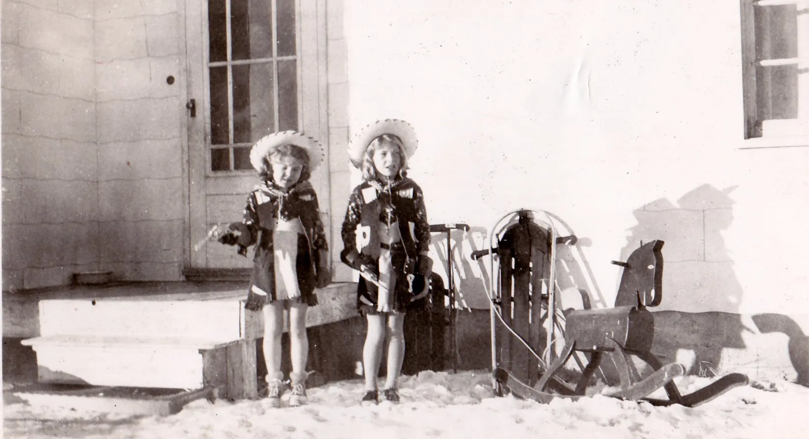 Vintage Children's Clothes Western Outfits & Photograph