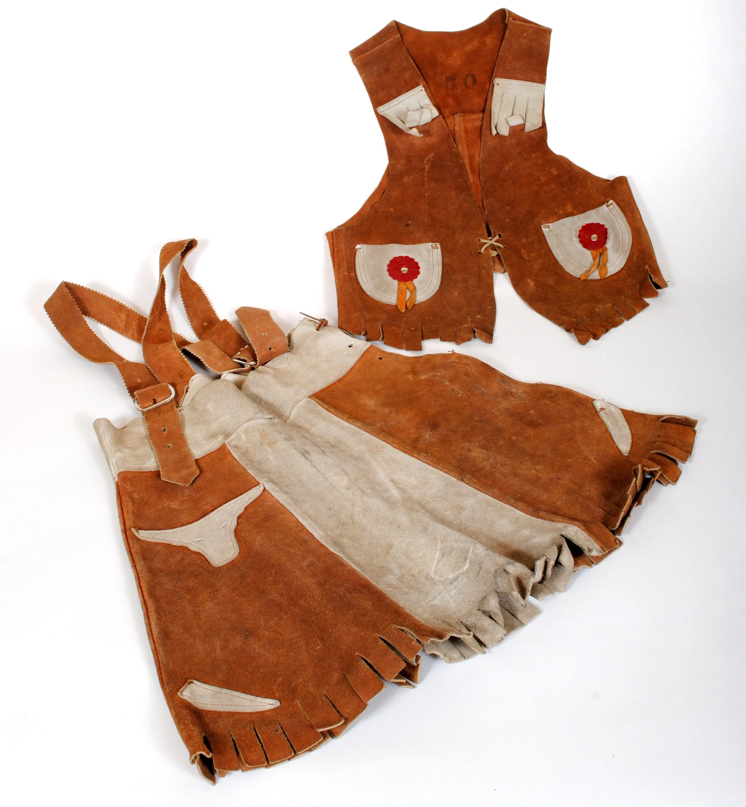 Vintage Children's Clothes Western Outfits & Photograph