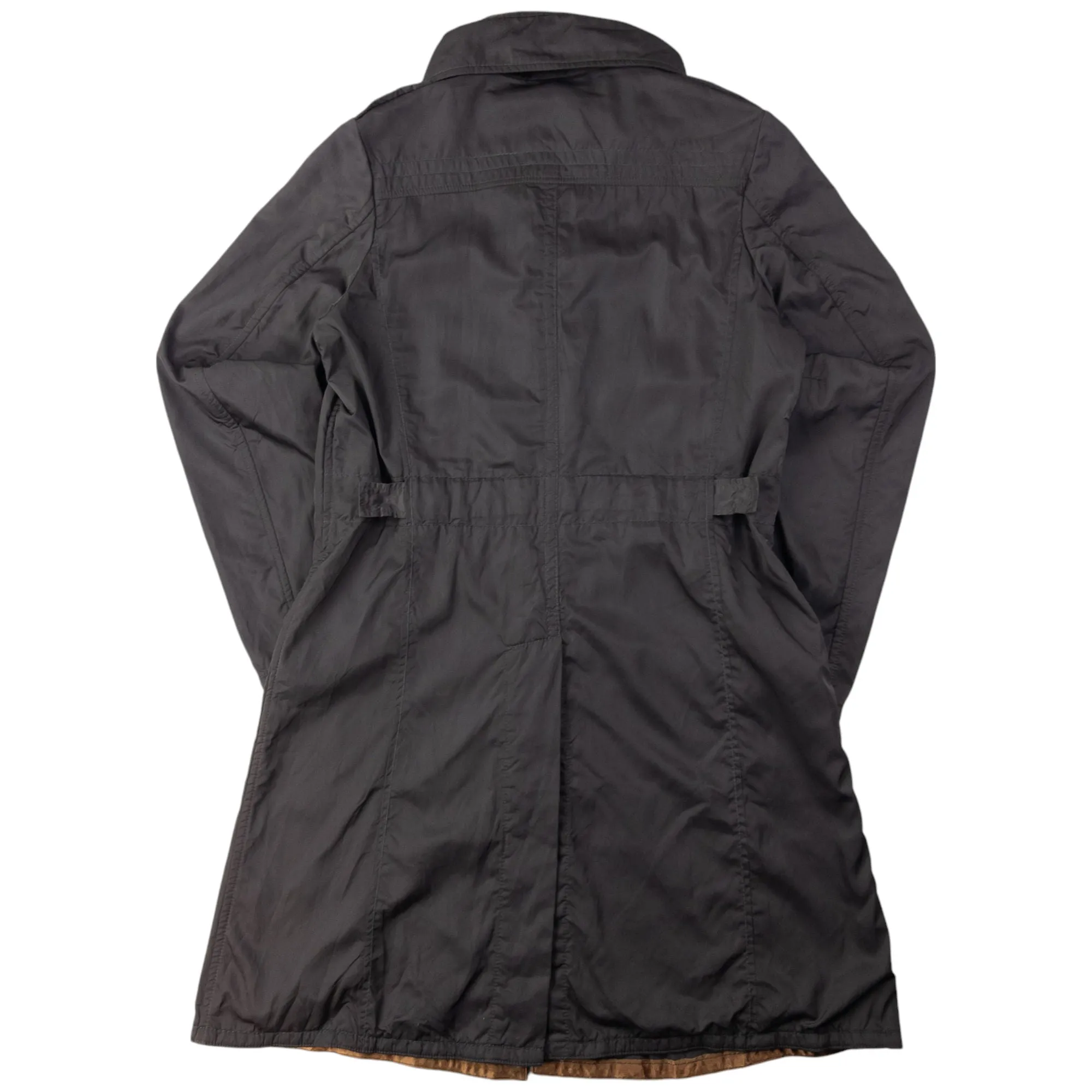 Vintage Marithe   Francois Girbaud Long Military Jacket Size L