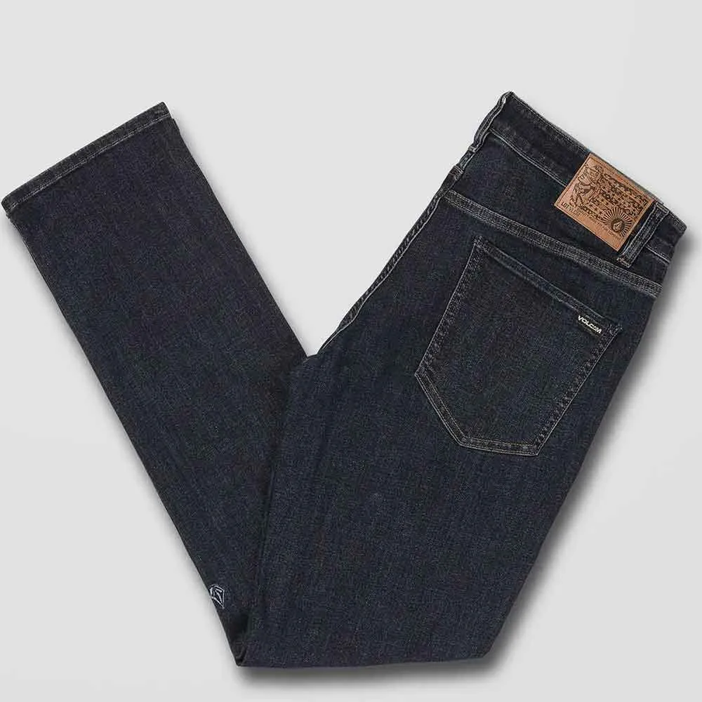 Volcom Vorta Denim Trousers  - Dirty Vintage Indigo