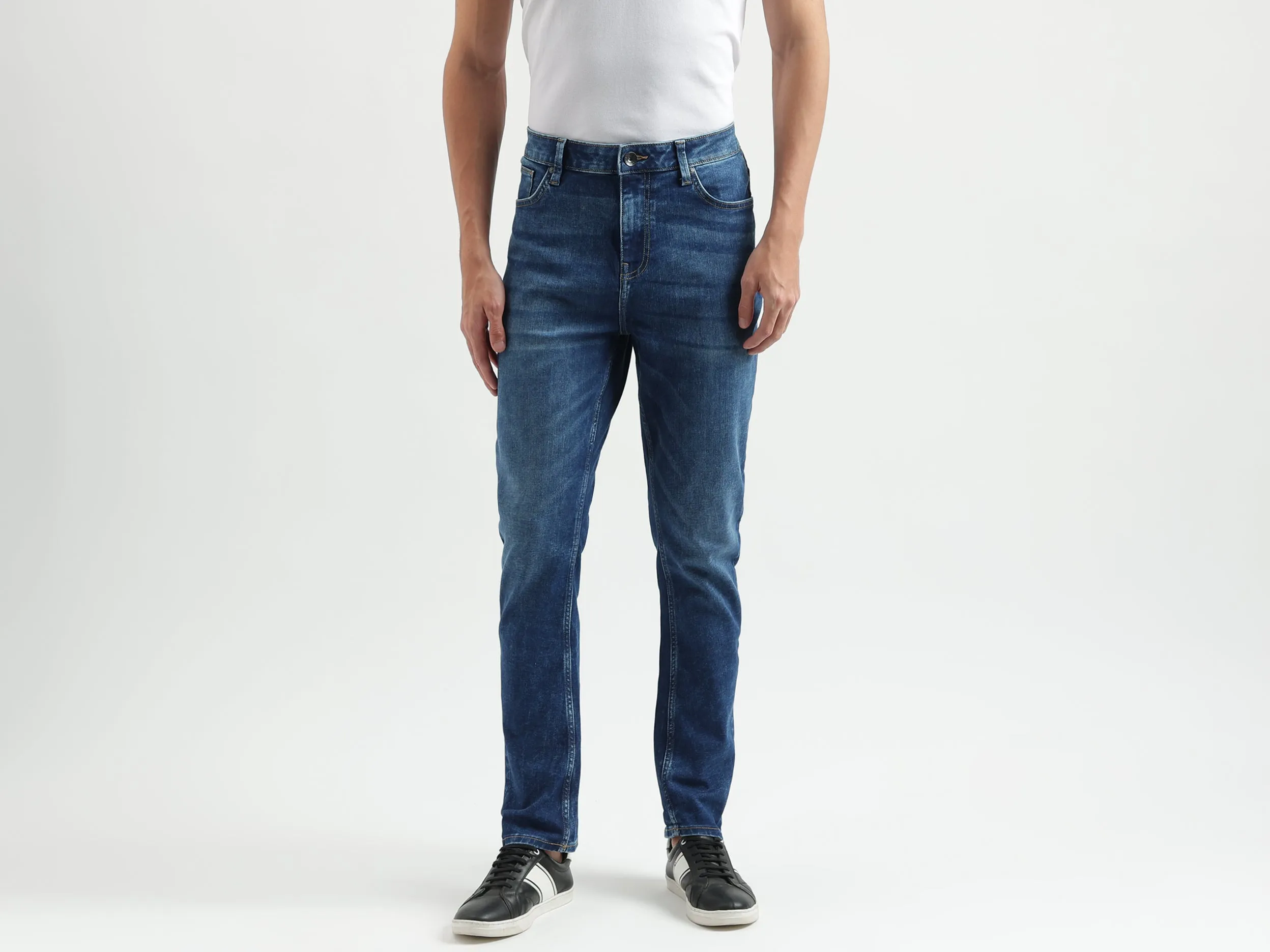 Washed Skinny Fit Jeans