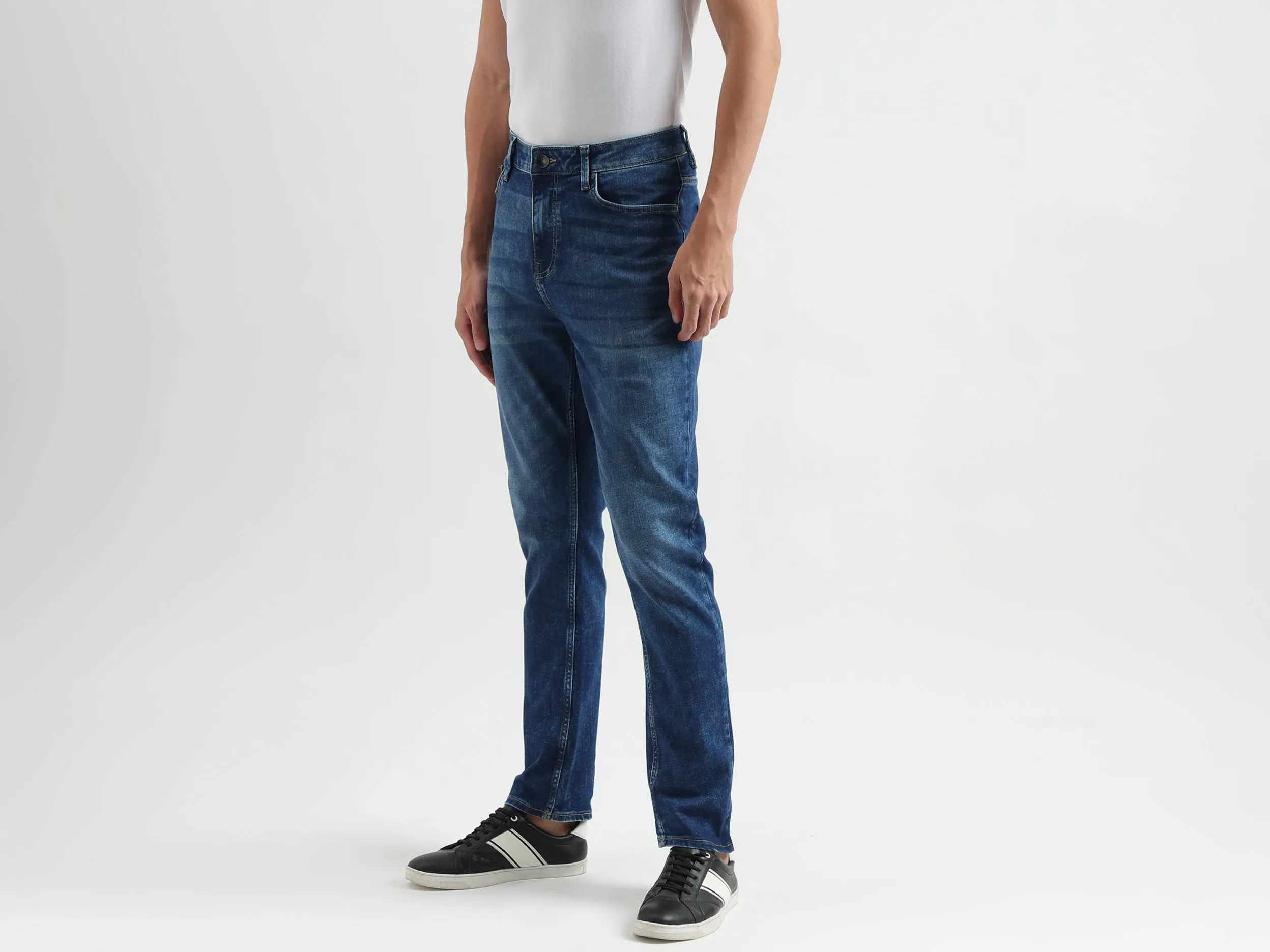 Washed Skinny Fit Jeans