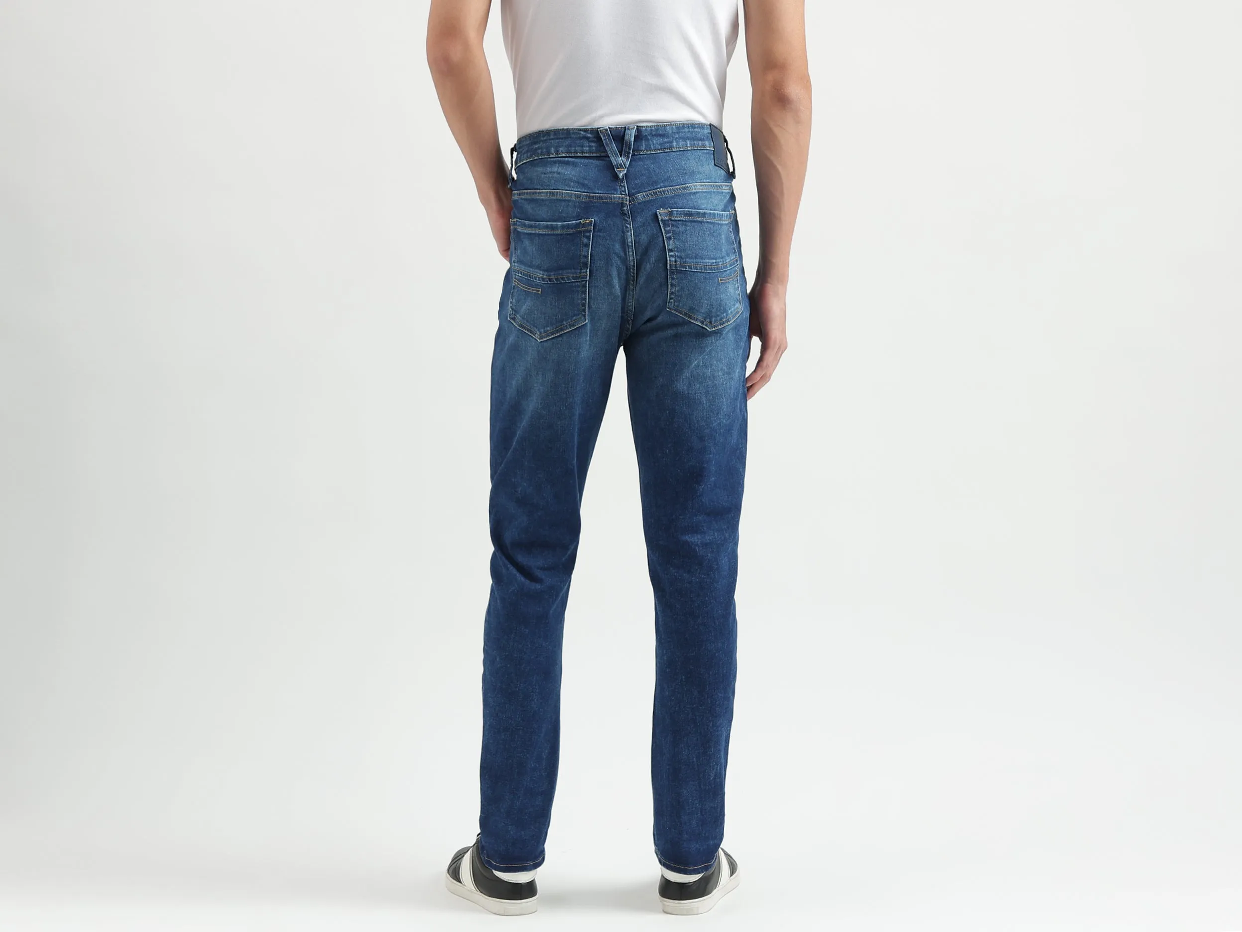 Washed Skinny Fit Jeans