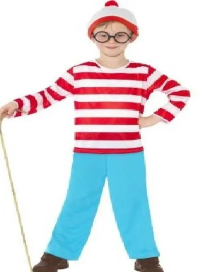 Where's Wally KIDS Costume