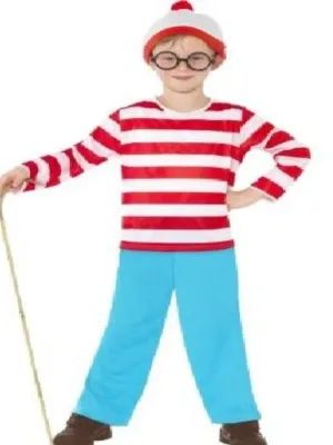 Where's Wally KIDS Costume