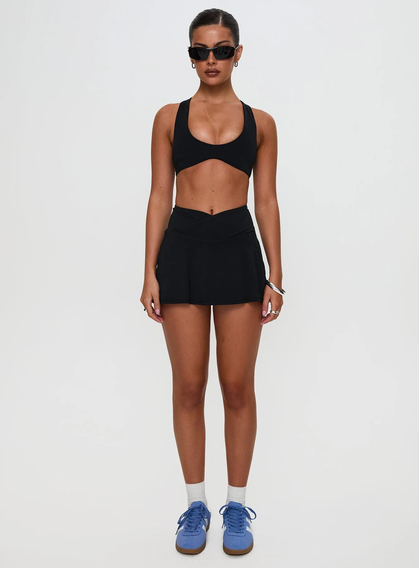 With Purpose Active Skort Black