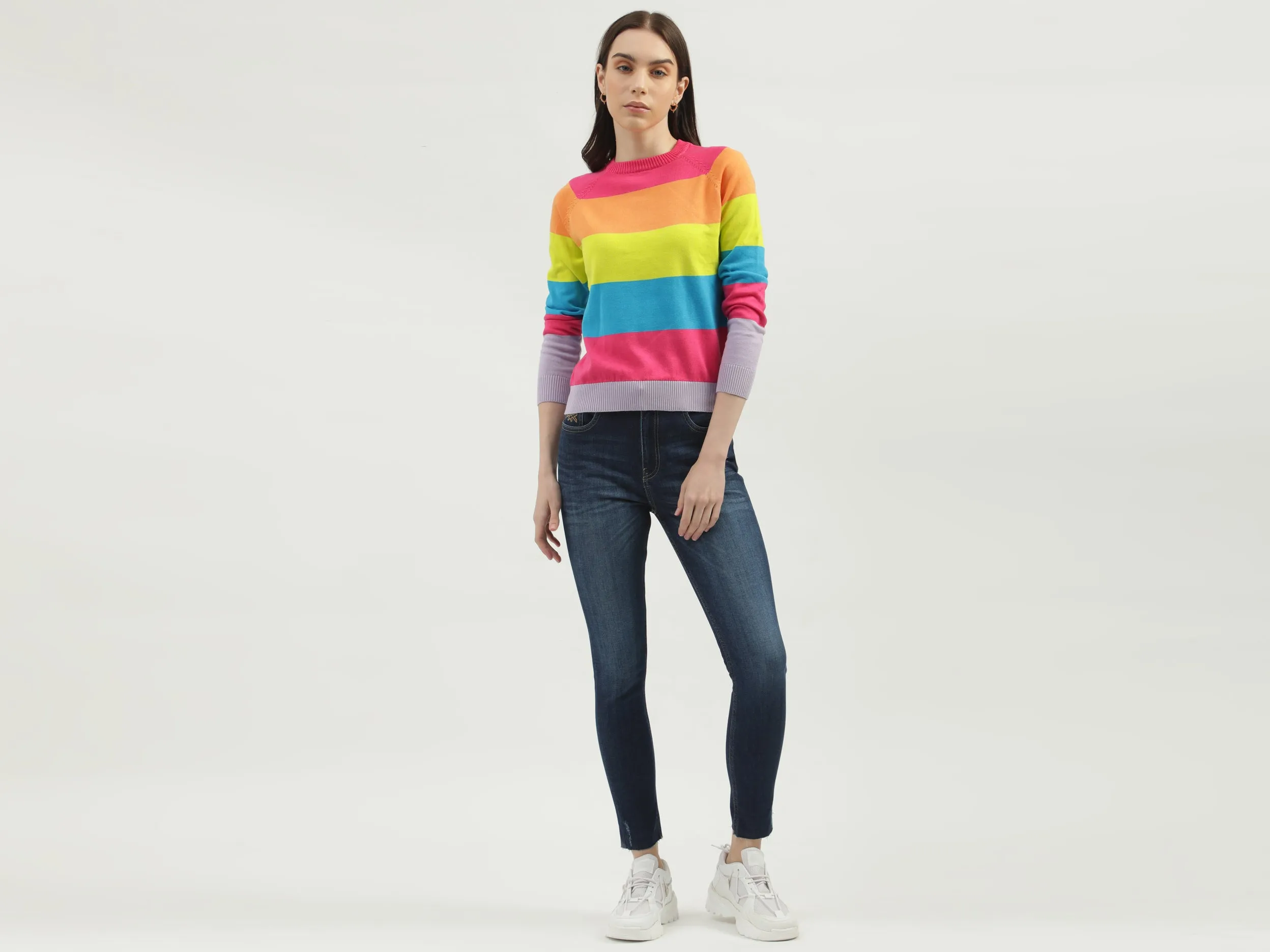 Women's Solid Skinny Fit Jeans