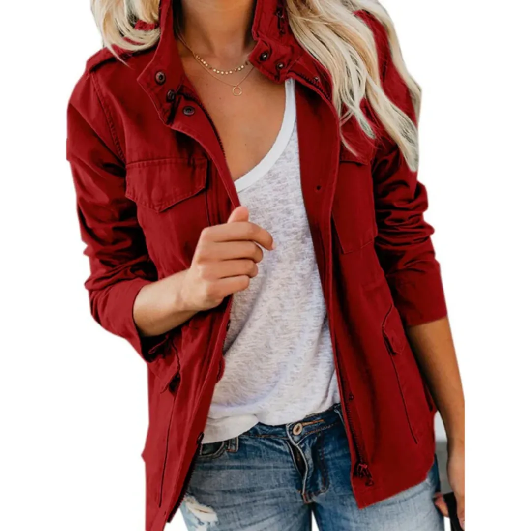Women's Summer Zip Up Jacket | Long