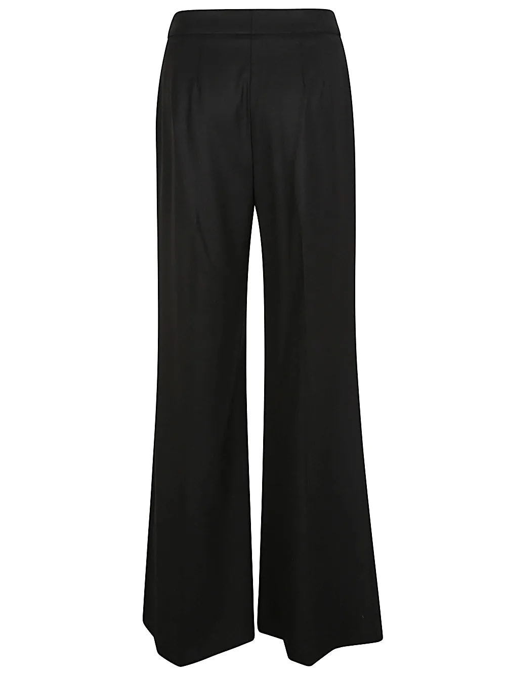 Wool blend trousers