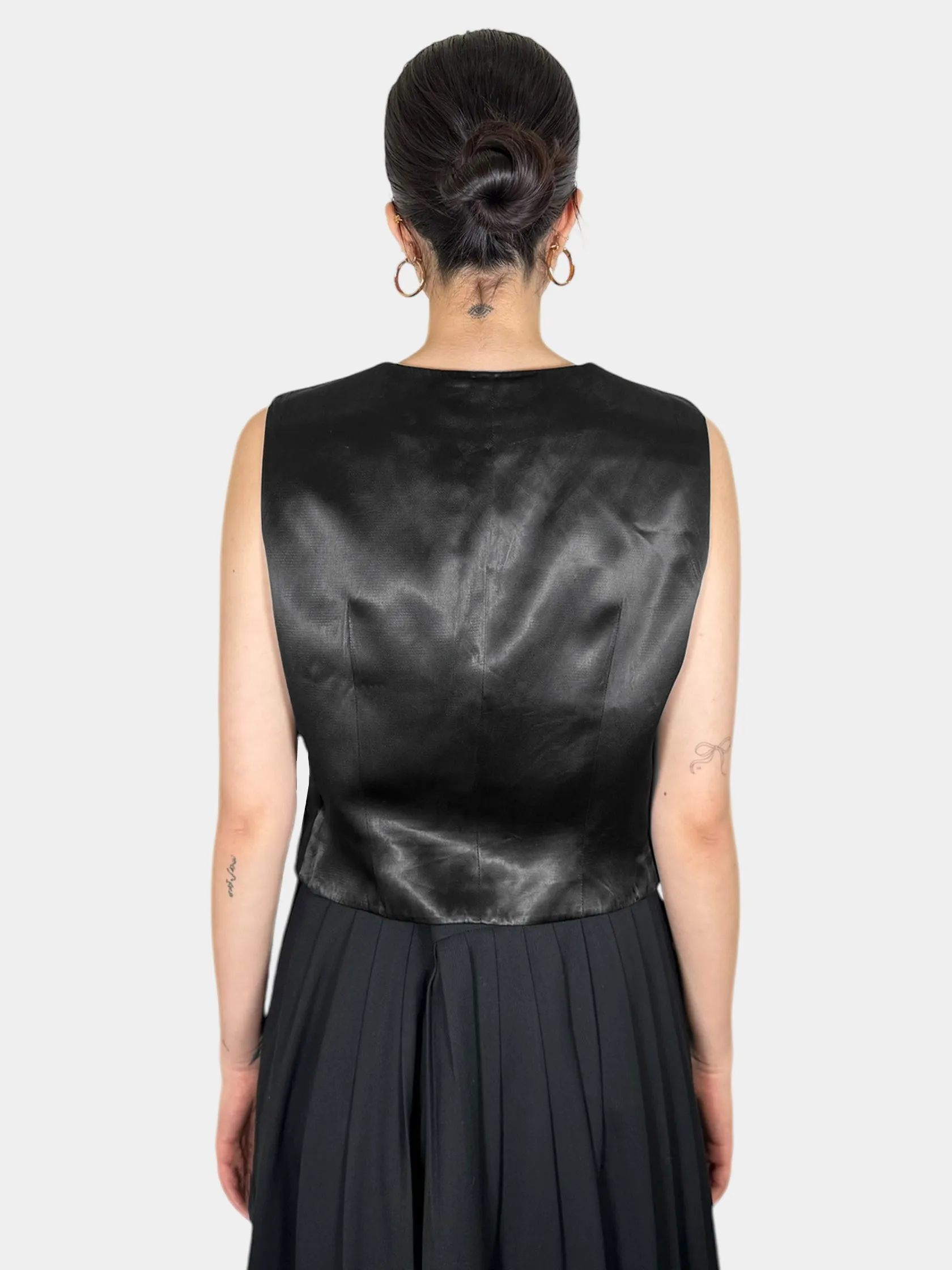 Wool Embroidered Vest
