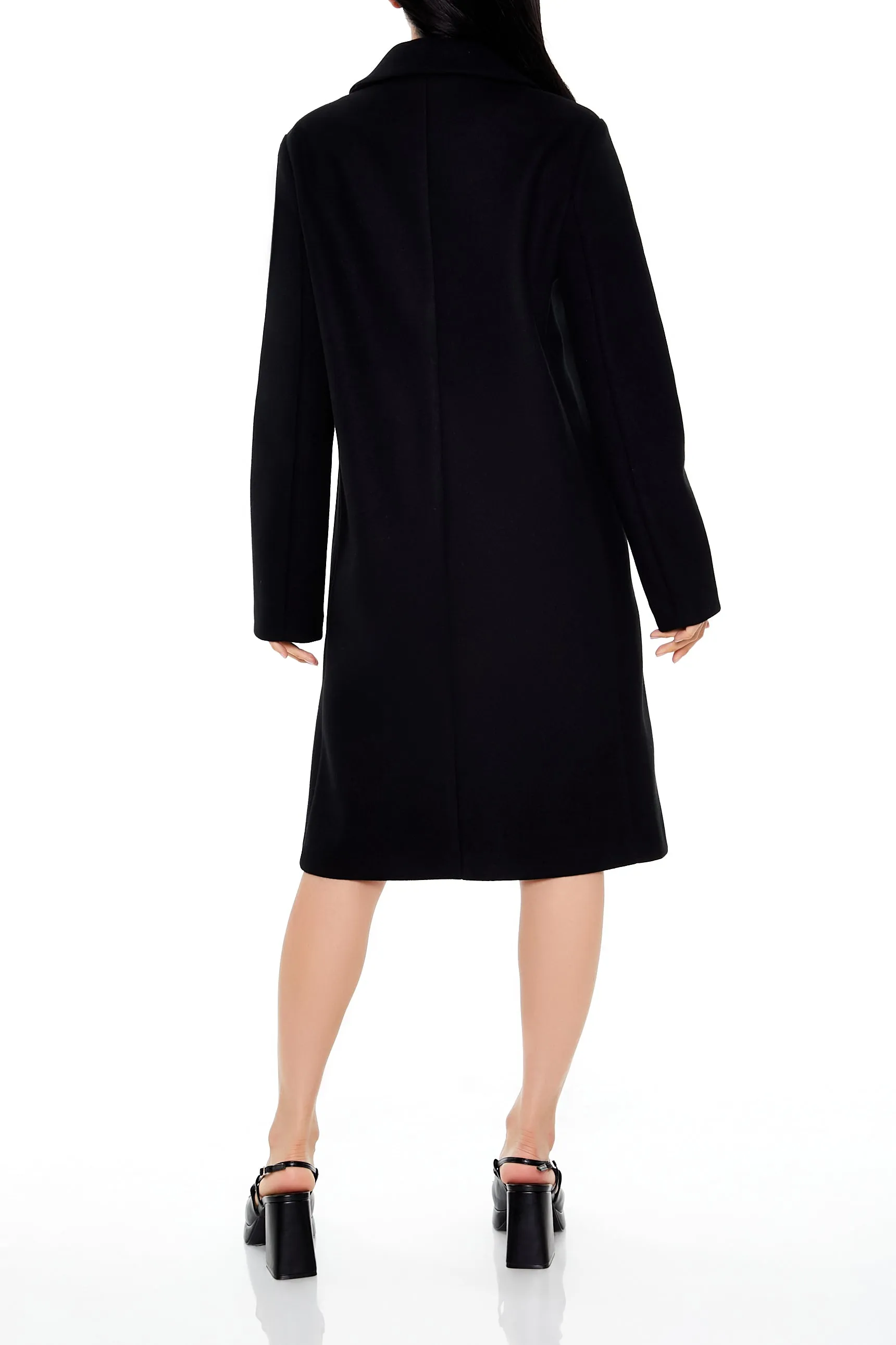 Woven Coat - Black