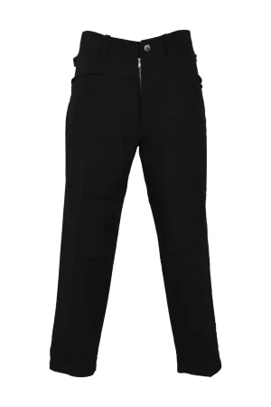 [WW38156] Yohji Yamamoto Noir | Cropped Pants
