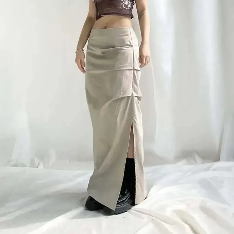 Y2K Long Skirt