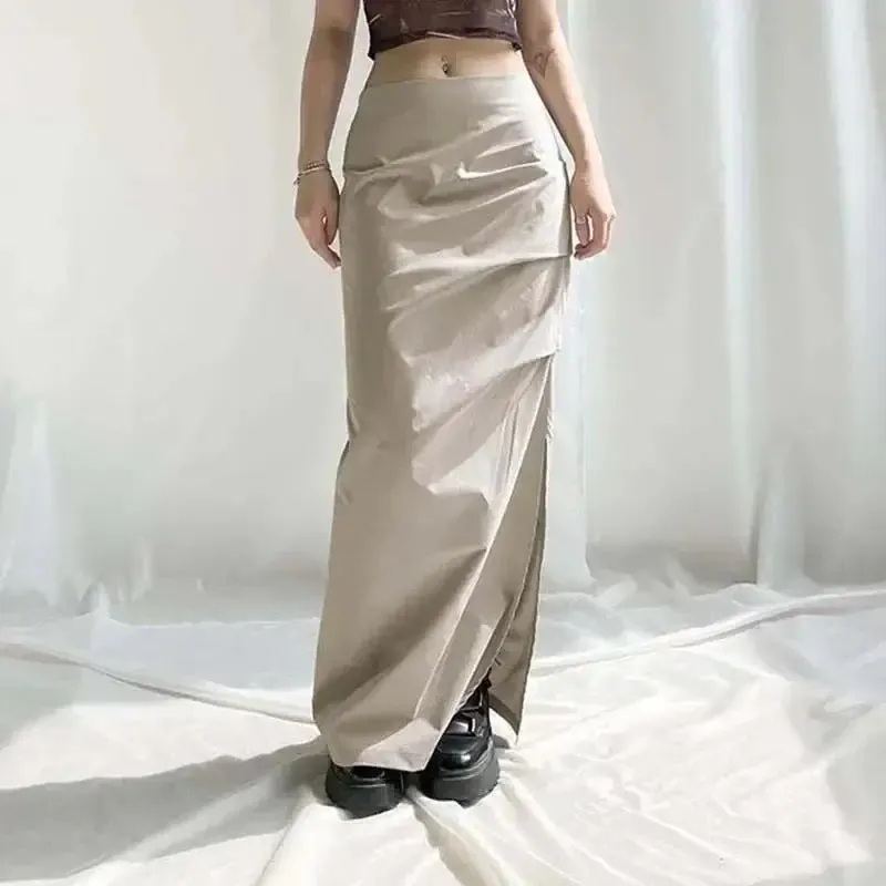 Y2K Long Skirt
