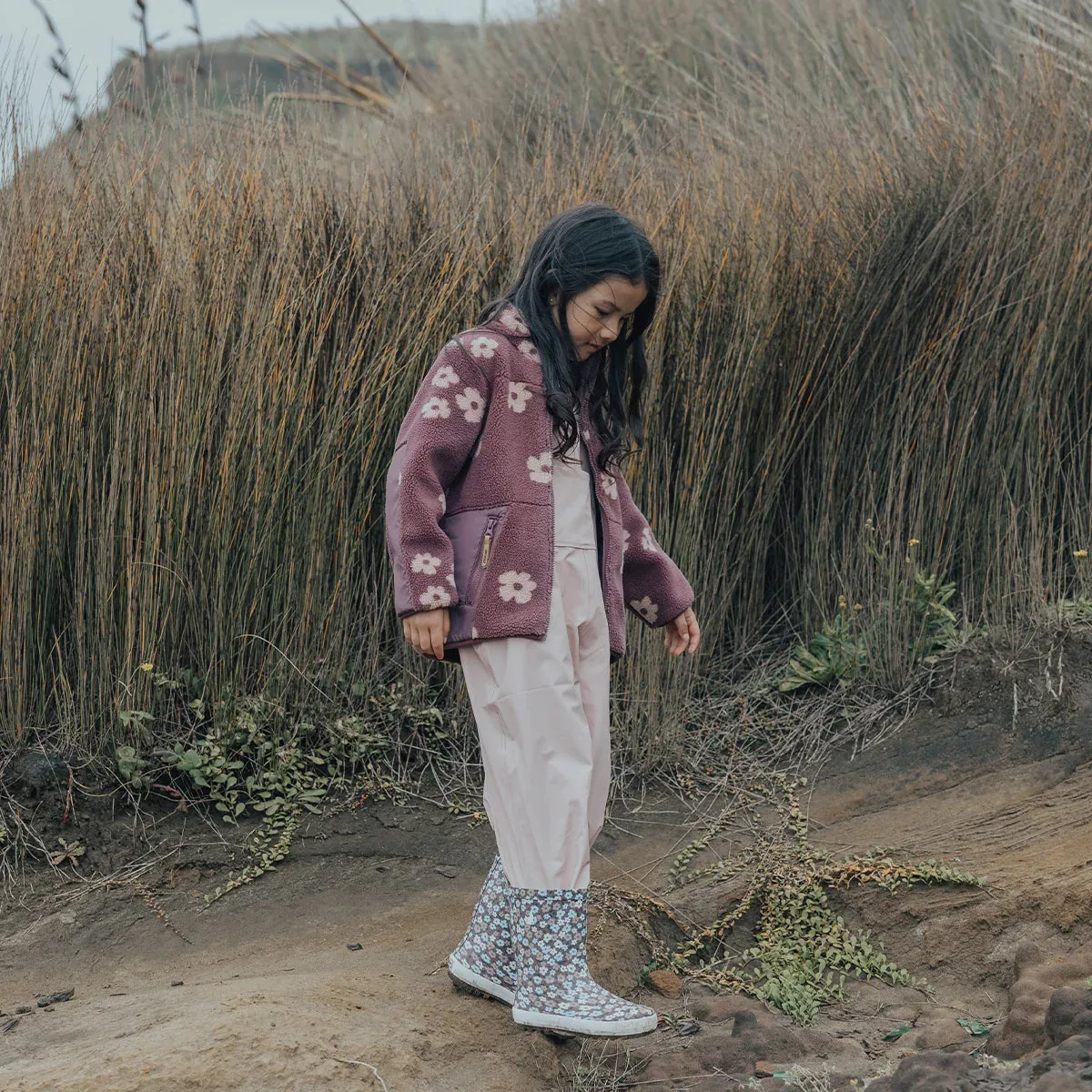 YETI JACKET Mauve Floral | CRYWOLF