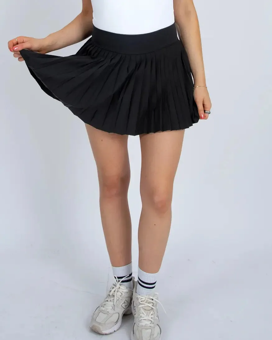 Yura Pull On Pleated Mini Skort