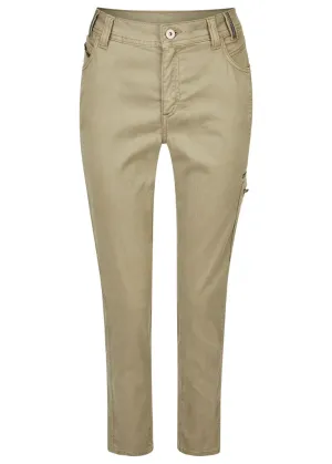 ZIPPED SIDE SKINNY JEANS